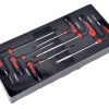 Set chei hexagonale tip T pentru dulap cu scule