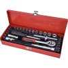 Trusa scule 30 de accesori Extol Premium 1/4