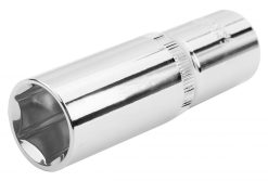 Cheie tubulara adanca de 1/2" Cr-V 9 mm (Industrial) Tolsen