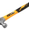 Ciocan cu varf curbat magnetic 450 g maner din fibra de sticla Tolsen