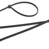 Colier din nailon pentru cabluri 2.5x100 mm negru Tolsen