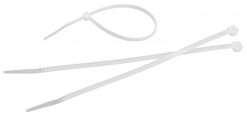 Colier din nailon pentru cabluri 3.6x200 mm alb Tolsen