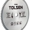 Disc circular cu vidia pentru aluminiu 210x30x60T Tolsen