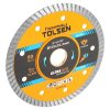 Disc diamantat de taiere continuu 125 x 22.2 x 1 mm ultra Tolsen