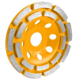 Disc diamantat dublu segmentat 125 mm pentru slefuit Tolsen