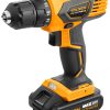 Masina de gaurit Li-Ion 20V 2 acumultatori 38 N.m. FX Force Tolsen