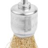 Perie cu coada cu capat din sarma 24 mm Industrial Tolsen