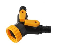 Ramificator 2 canale reglabil filet interior 3/4" + 1" Tolsen