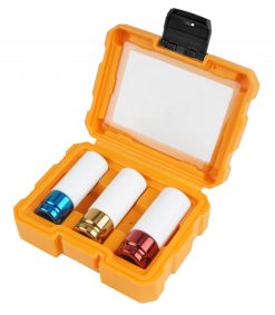 Set 3 chei tubulare ptr impact 17 mm/19 mm/21 mm Tolsen