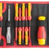 Set de 12 surubelnite interschimbabile izolate VDEline Tolsen