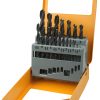 Set de 19 burghie HSS 1-10 mm Tolsen