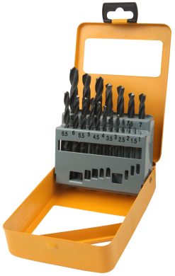 Set de 19 burghie HSS 1-10 mm Tolsen
