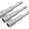 Set de 3 mufe piulita magnetice 10 mm cu lungimea de 65 mm Tolsen