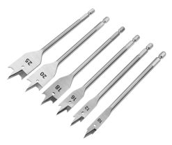 Set de 6 bucati biti pentru lemn. 10/12/16/18/20/25MM Tolsen
