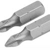 Set de varfuri de surubelnita din 2 bucati PH3 25 mm S2 Tolsen
