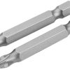 Set de varfuri de surubelnita din 2 bucati PH3x50 mm S2 Tolsen