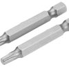 Set de varfuri de surubelnita din 2 bucati T15x50 mm S2 Tolsen