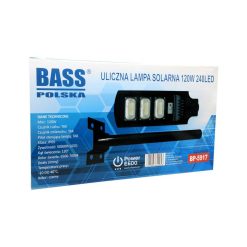 Lampa solara stradala 120W/24Led BassPolska