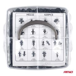 Clipsuri auto universale set 620buc Amio