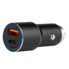 Incarcator auto din aluminiu PCH PRO-08 USB-C+USB 38W 12/24V AMIO