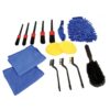 Set detailing auto cu perii prosop bureți 15 piese