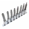 Chei tubulare TORX TAMPER 1/2 L100 set de 8 piese