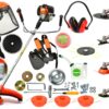 Motocoasa John Gardener cu accesorii