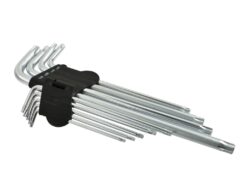 Set cheie Torx cu braț lung 9 buc T15 - T55