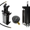 Kit de presă 50T Pompă de mare viteză Cilindru Manometru Geko
