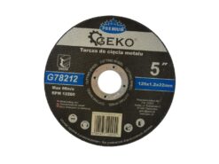 Disc de tăiere metal GEKO PREMIUM 125x1,2 Inox Geko