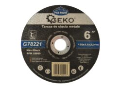 Disc de tăiere metal GEKO PREMIUM 150x1,6 Inox Geko