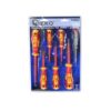 Set șurubelnițe 7 el. 1000V + tester model nr. 1 Geko