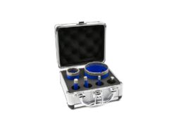 Set carote cu gaură diamant 6-68mm 6 buc Geko