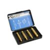 Set extractor de șuruburi dublu lateral Hss 4 buc Geko