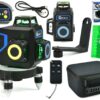 Laser autonivelant 3D 360 12x linii verzi