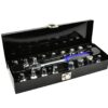 Set tubulare baie de ulei 3/8" 18 buc./valiză metalică